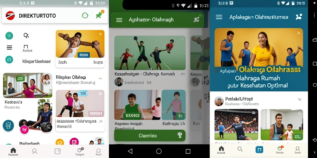 Tampilan antarmuka aplikasi DIREKTURTOTO yang menarik dan mudah digunakan.
