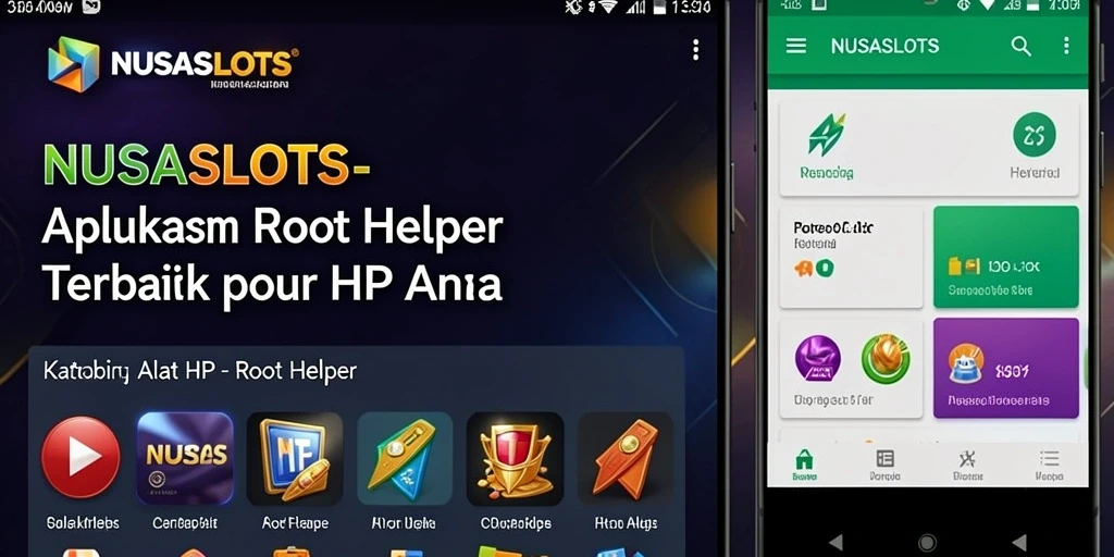 Antarmuka NUSASLOTS yang intuitif untuk Root Helper.